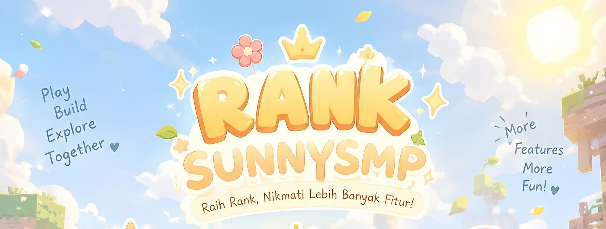 Rank SunnySMP – Raih rank, nikmati lebih banyak fitur!